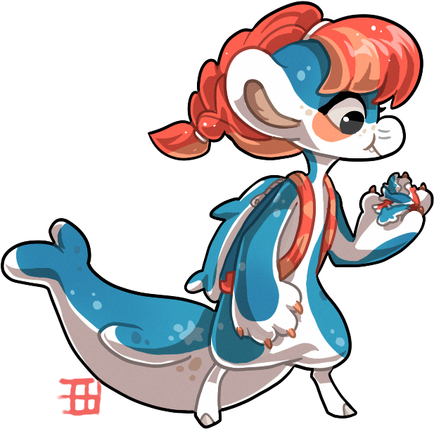 #667 Nomnom Bb W/m - Shark (657x632)