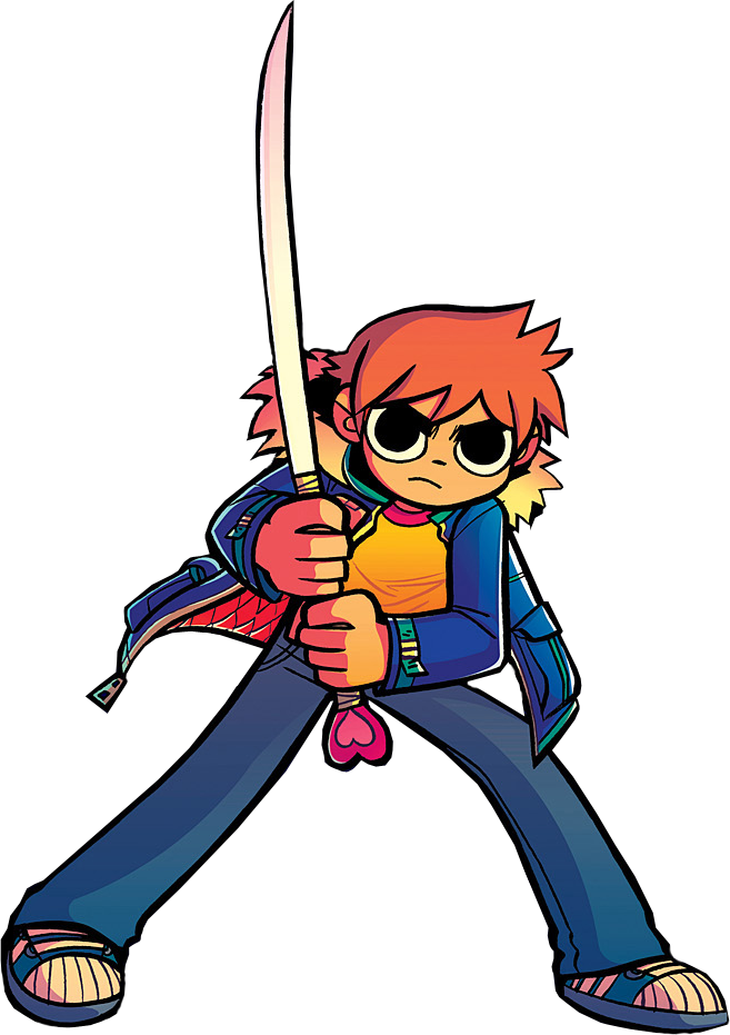 Scott Pilgrim Comic Png (657x931)