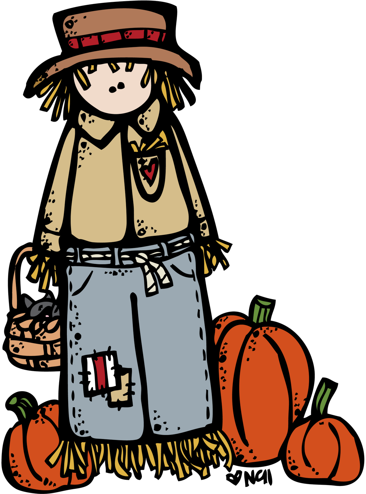 Melonheadz Fall Clipart - Fall Melonheadz (1187x1600)
