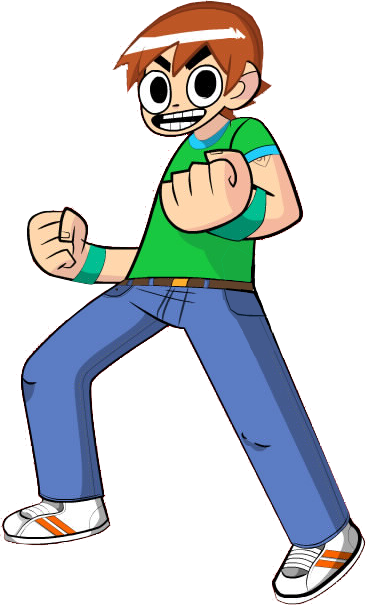 Scottpilgrimgraphic - Cartoon (367x605)