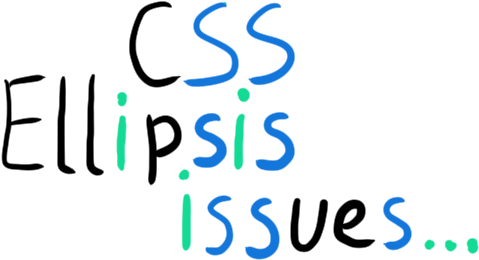 Css Ellipsis Issues - Calligraphy (503x335)