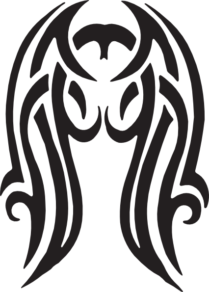 Tattoo Design Clipart (426x595)
