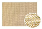 Napperons Pvc Couleur Beige Uni - Circle (460x460)
