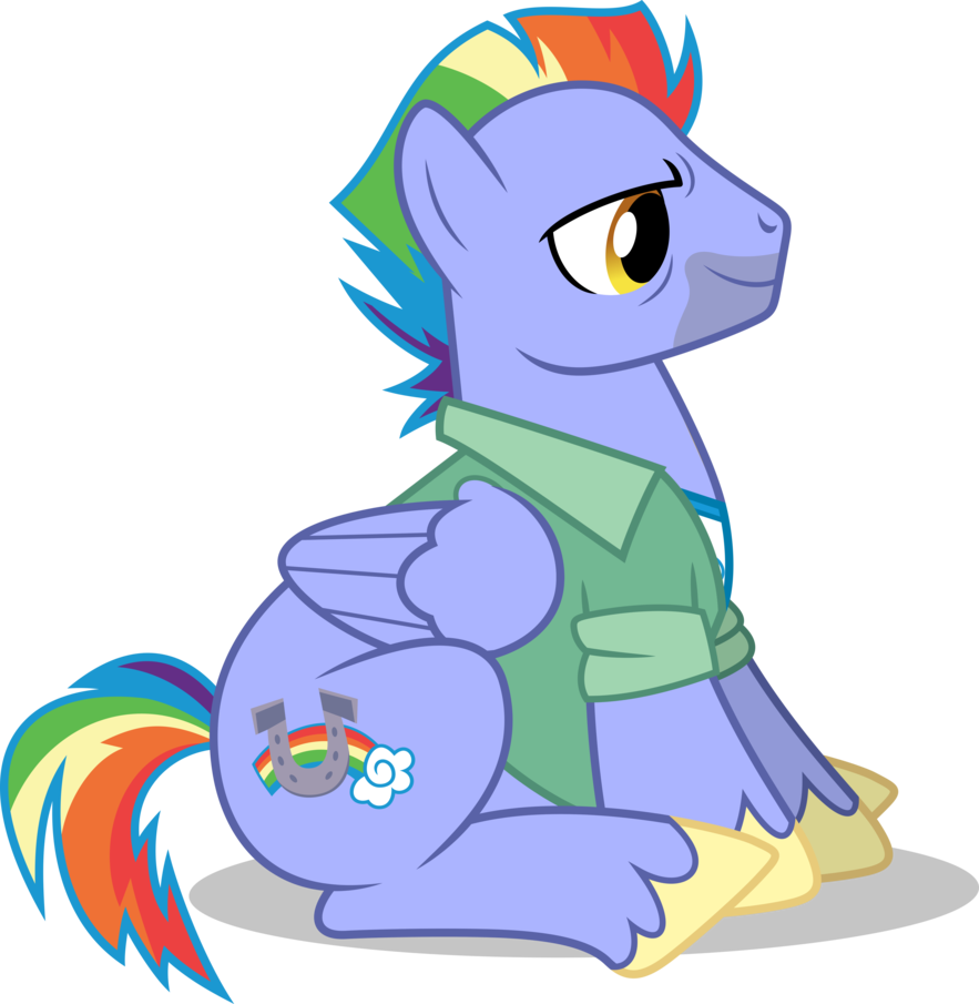 Vector - My Little Pony Bow Hothoof (883x905)