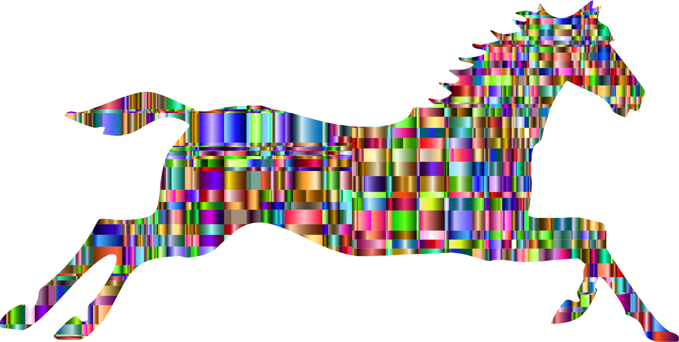 Chromatic Galloping Horse - Horse (2320x1170)