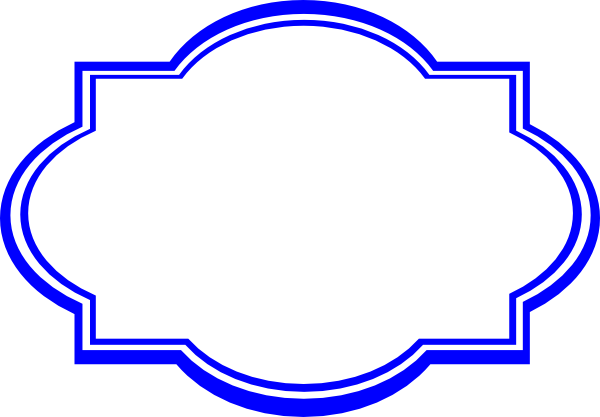 Black And Whitde Border Design (600x417)