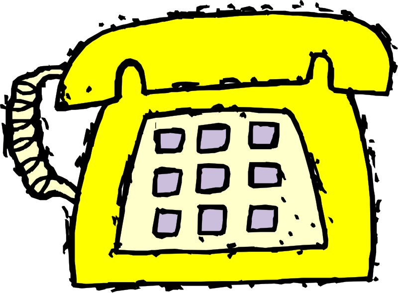 Phone - Τηλεφωνο Clipart (800x589)