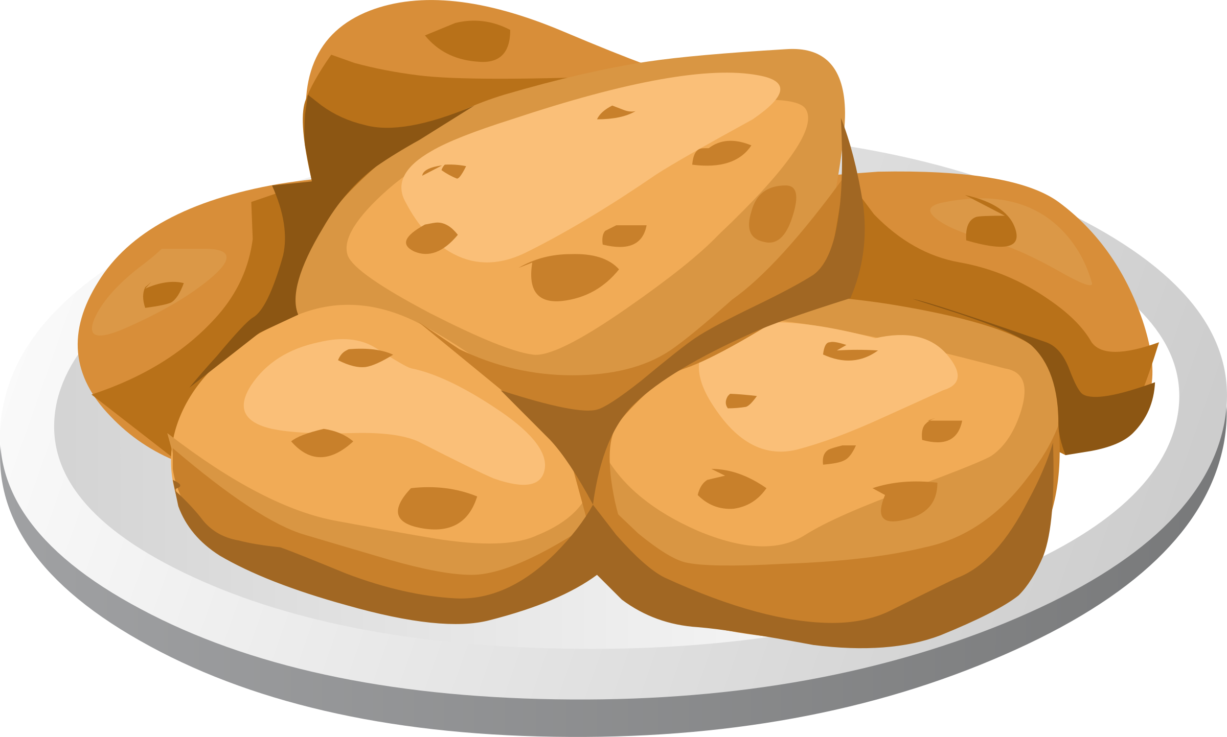 Potato - Clipart - Potatoes Clipart (2400x1443)