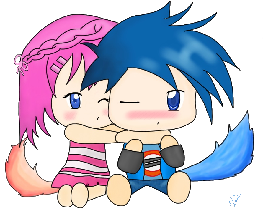 Friends - Hugging - Drawing - Drawing (1024x768)