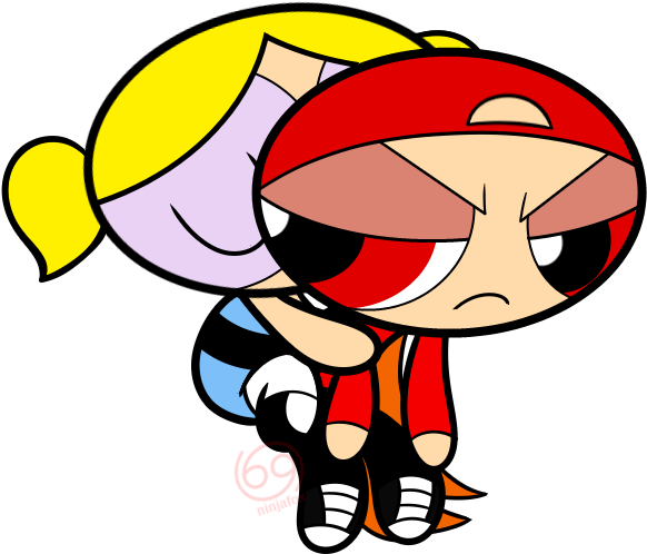 Brubbles By 6ninjafox9 - Ppg Brick X Bubbles (703x545)