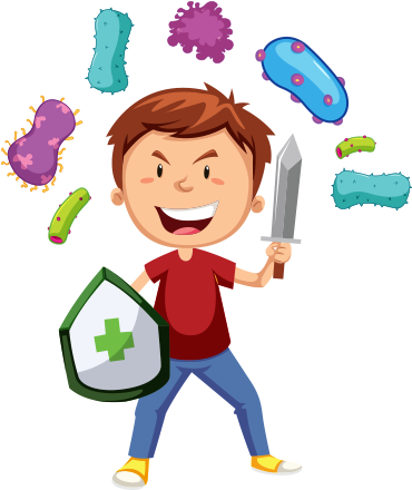 Image Source - - Fighting Germs (600x600)