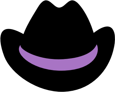 Sleuthsayers - 2012-12 - Black Cowboy Hat Transparent Background (408x340)
