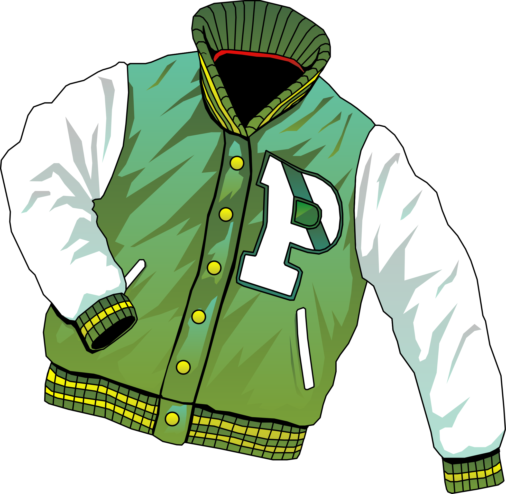 Clipart - Jacket Clipart (1969x1923)