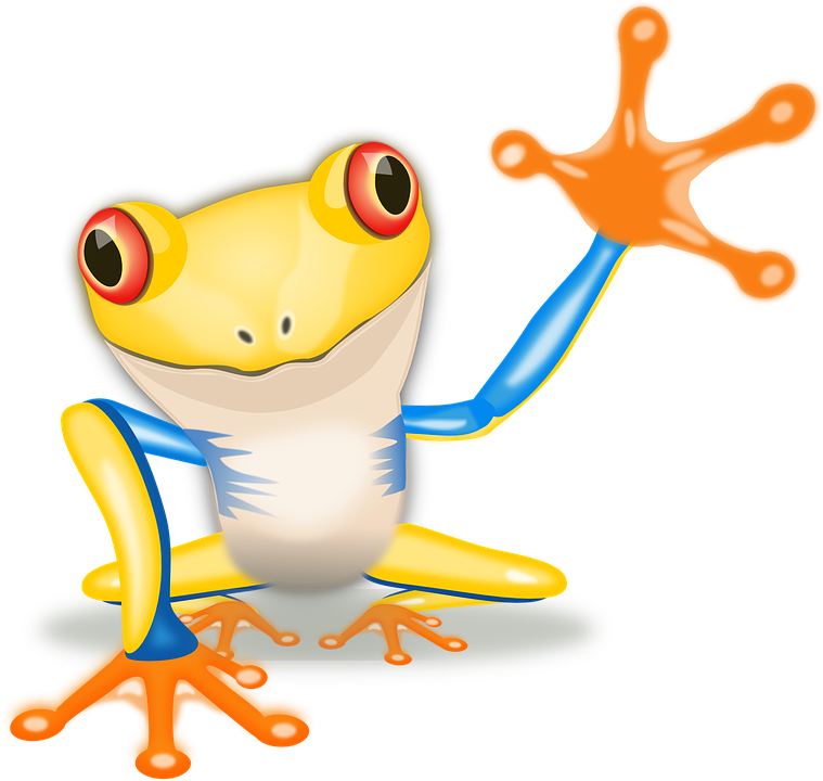 Source - - Animated Smiley Faces Waving Goodbye (759x720)