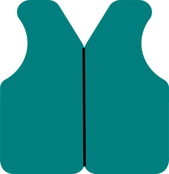 Vest Clip Art (698x720)