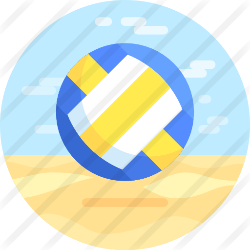 Beach Volleyball - Circle (512x512)