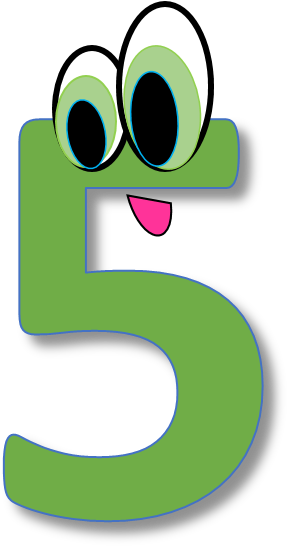 Number 5clipart (622x772)