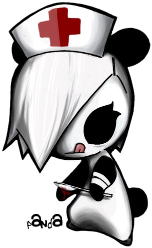 Emo Clip Art - Cute Emo Animals Drawings (325x514)