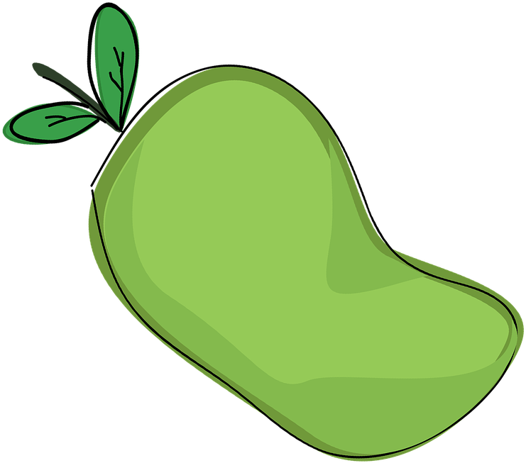 Mango Cliparts 7, - Fruit (1280x1217)