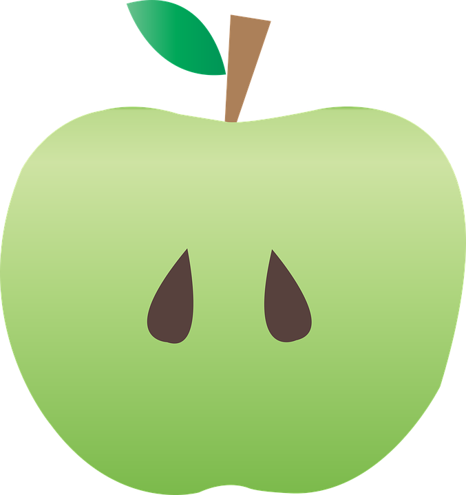 Mango Cliparts 12, - Apple (677x720)