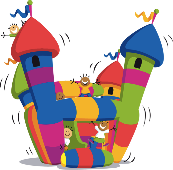 Bouncy Castle - Bouncy Castle Clipart Transparent (728x714)