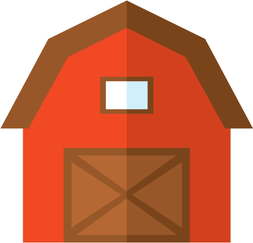Barn Free Icon - Barn (512x512)