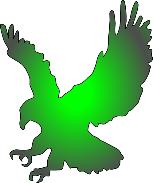 Eagle Black And White (498x598)