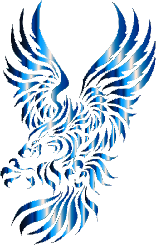 Medium Image - Eagle Tribal (500x782)