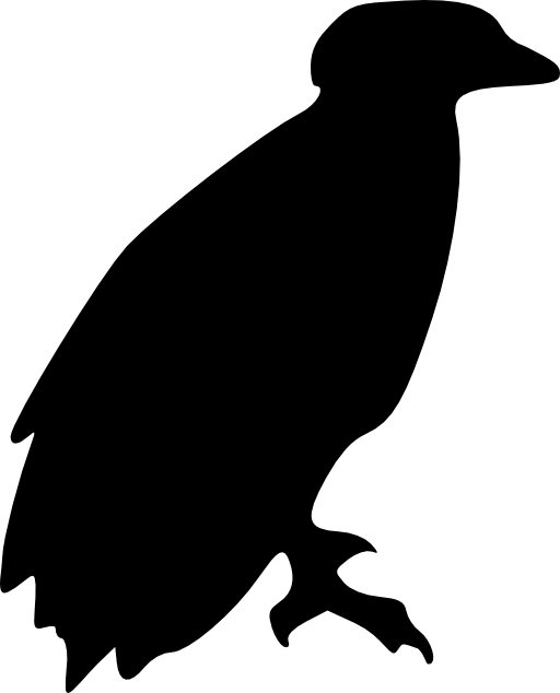 Birds Sitting Down Silhouette (1551x1920)