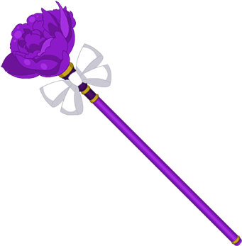 Shadow Peony Nin Staff - Rose (400x400)