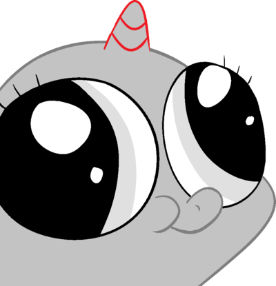 Żygam - Mlp Derp Face Base (400x415)