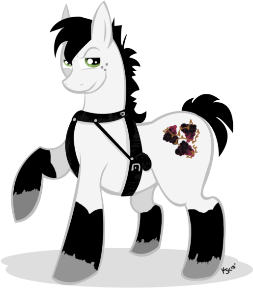 Pony's Reference - Cartoon (561x640)