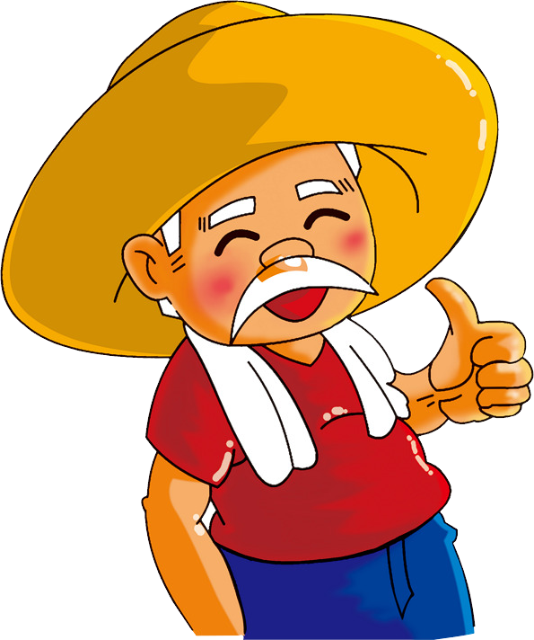 Farmer Cartoon Transparent (595x712)