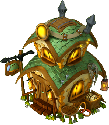 Cave Bear's House - Illustration (397x397)