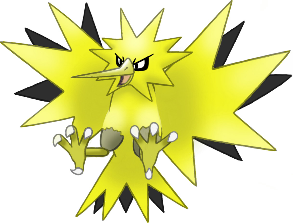 Zapdos By Bman-64 - Emblem (1024x779)