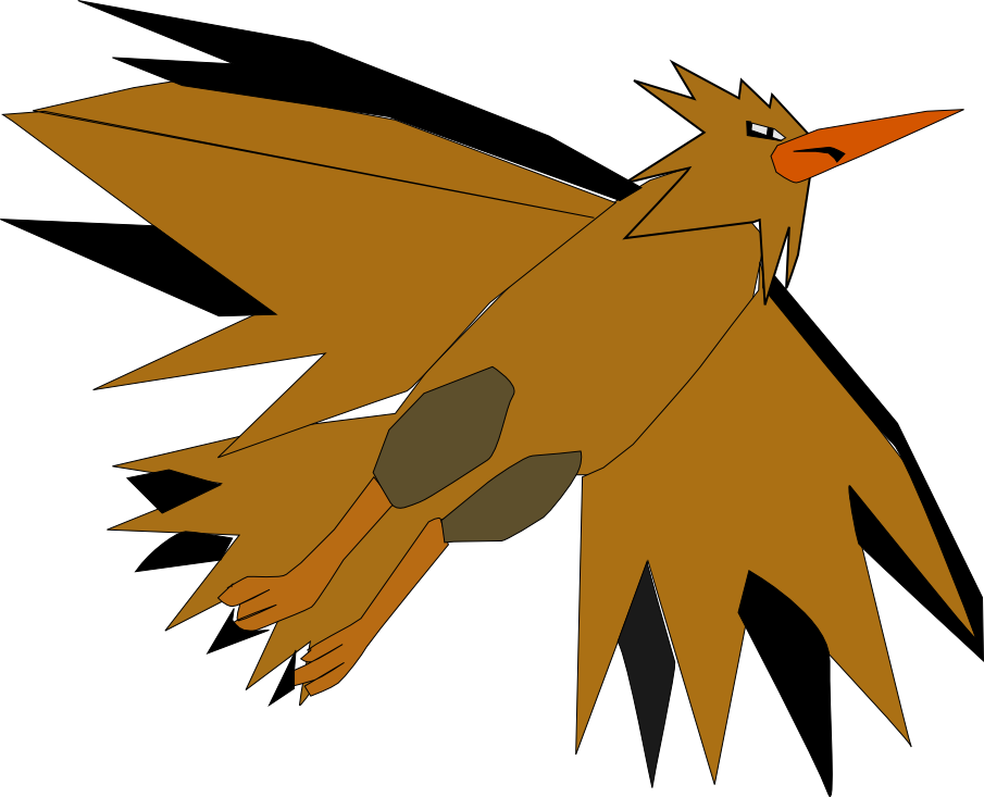 Zapdos Flying - Aviation (905x733)