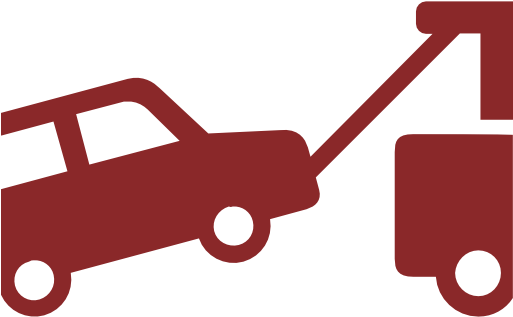 Towing Services - Fire Route Vehicles Will Be Towed Print Car Towing (512x512)