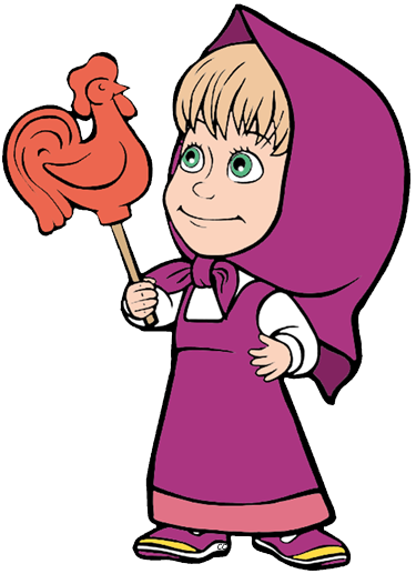 Please Include A Source Link When Sharing Online - Masha And The Bear (375x517)
