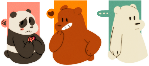 We'll Be There - We Bare Bears (640x320)