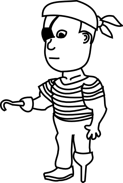 Pirate Clip Art (402x598)