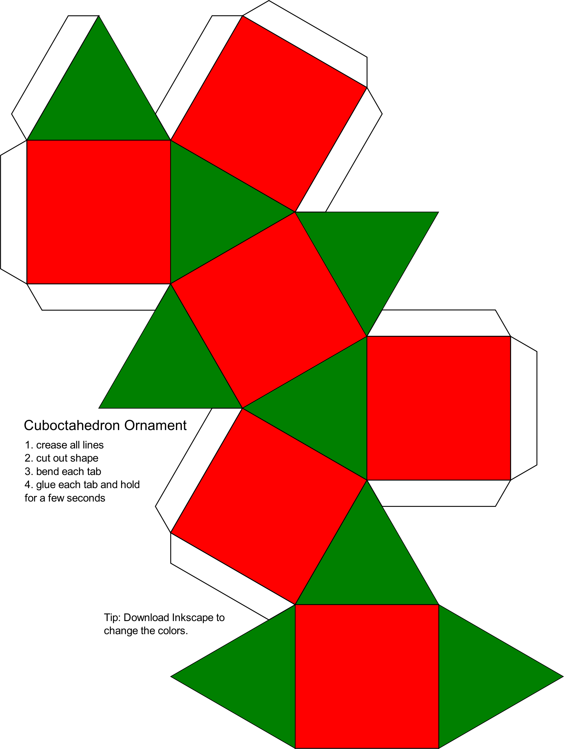Big Image - Cuboctahedron (1808x2400)