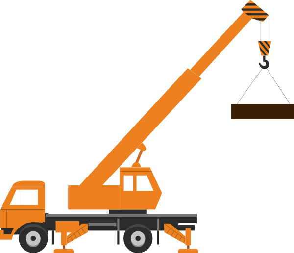 Crane Vector (600x516)