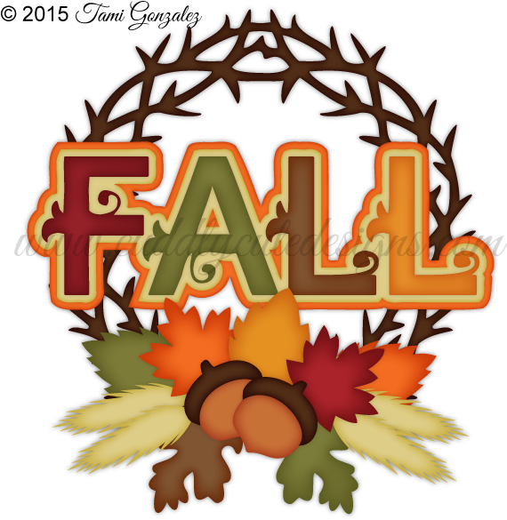 Fall Wreath - Cricut (600x600)