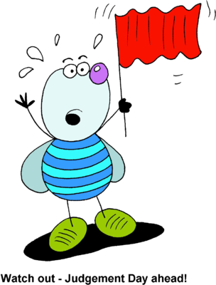 Red Flag Warning Clipart - Thumbnail (304x400)