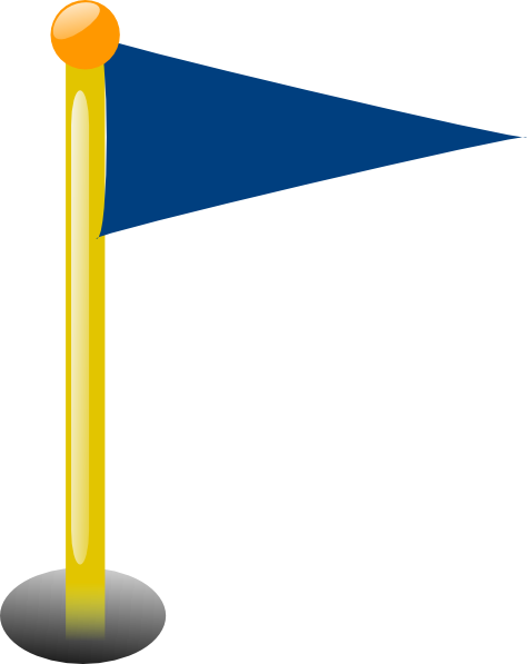 Golf Pin Flags Clip Art (474x597)