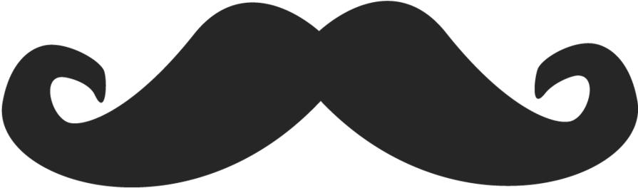 Kumis Vector - Mustache Png (894x894)