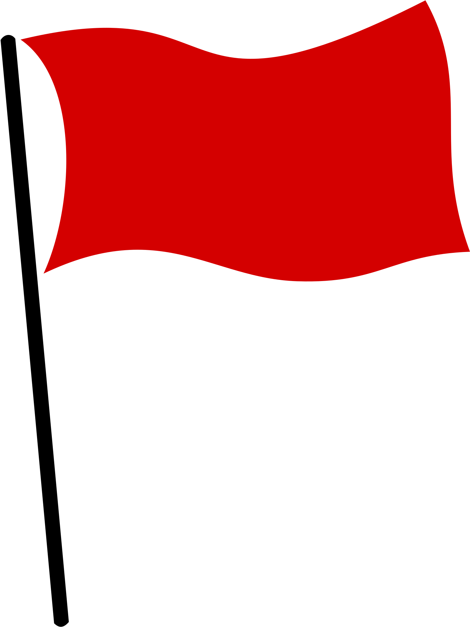 Big Image - Flag Clipart (2182x2400)
