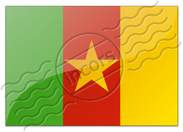 Flag Cameroon - Emblem (600x600)