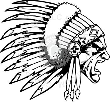 Draw A Headdress Indian (361x335)
