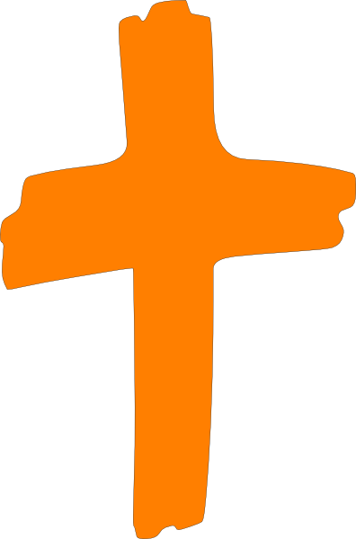 Orange Cross Png (396x599)